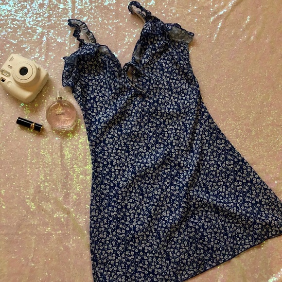 Blue Mini Dress - Picture 8 of 10